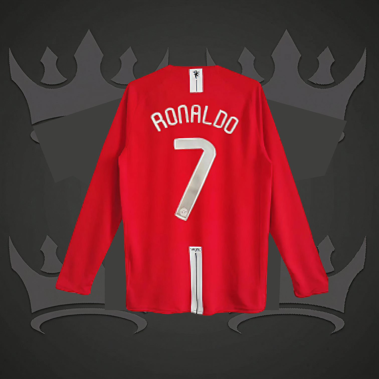 Manchester United 2007/08 Home Retro Kit (Long)