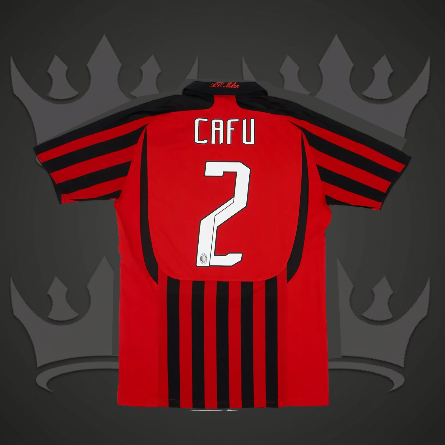 AC Milan 2007/08 Home Retro Kit