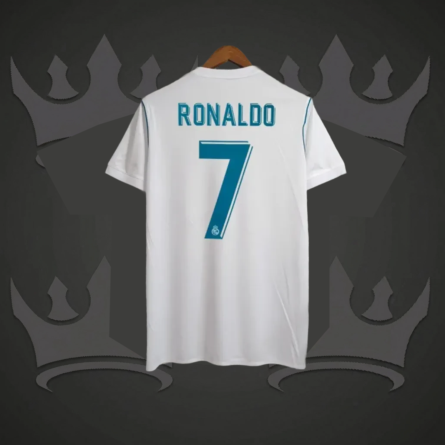 Real Madrid 2017/18 Home Retro Kit (Short)