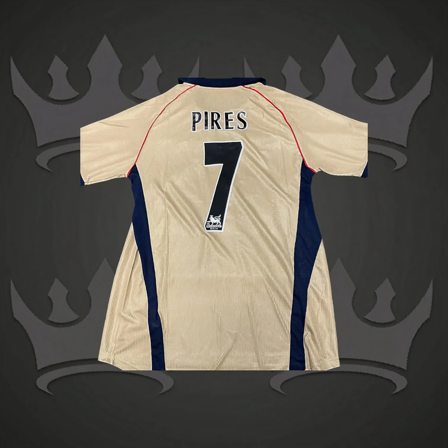 Arsenal FC Sega Gold Retro Kit