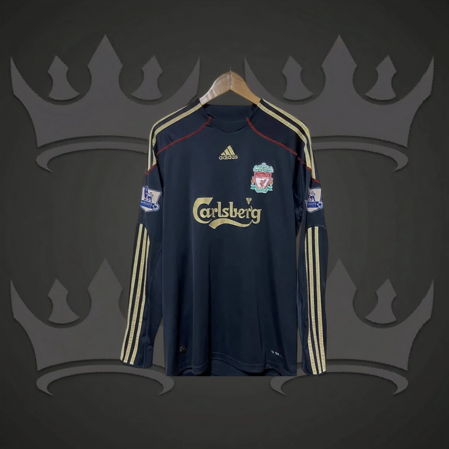 Liverpool FC 2009/10 Away Retro Kit (Long)