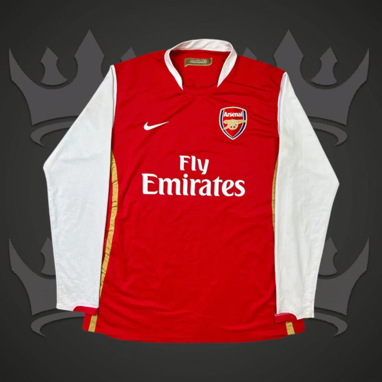 Arsenal FC 2006/08 Home Retro Kit (Long)