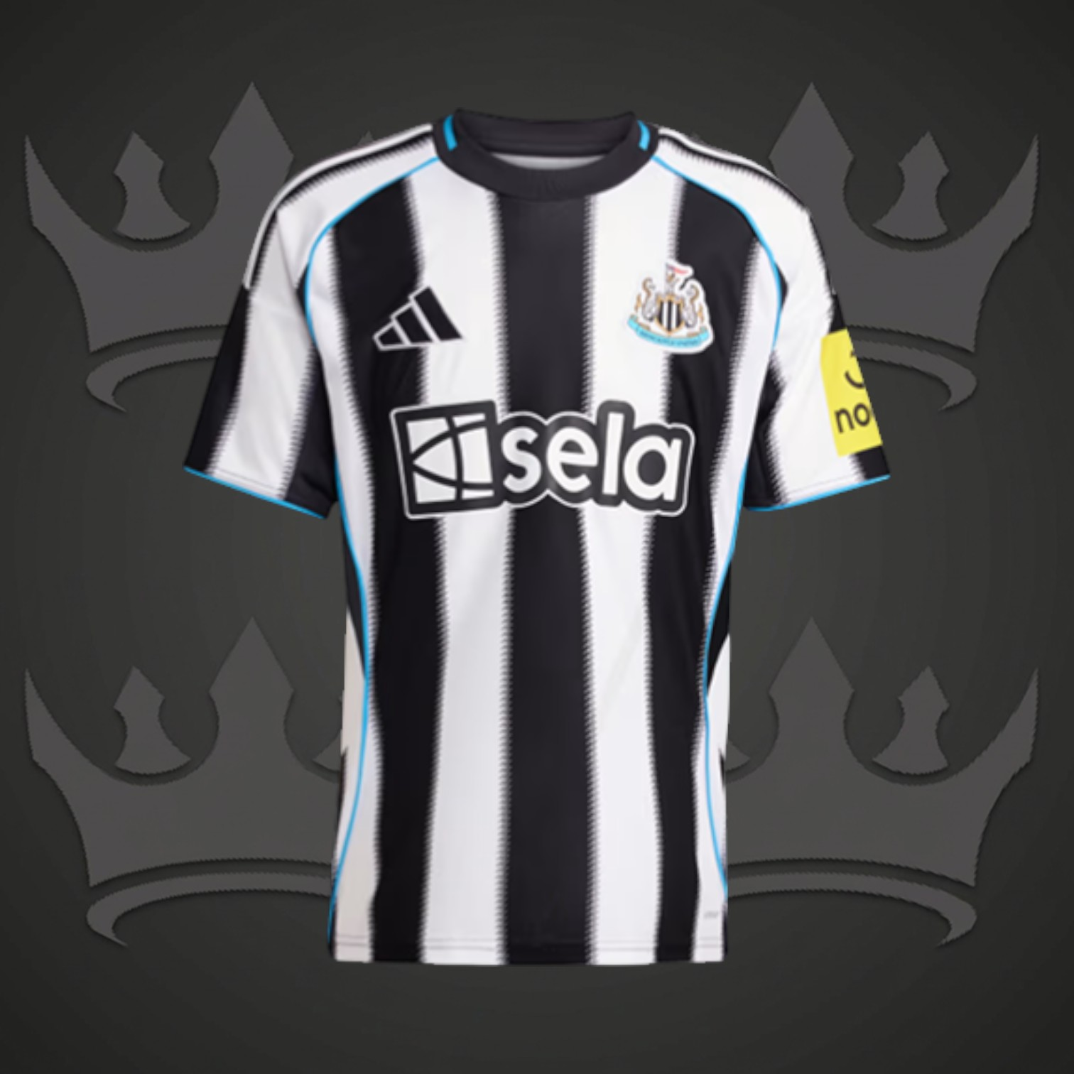 Newcastle United 25/26 Home Kit