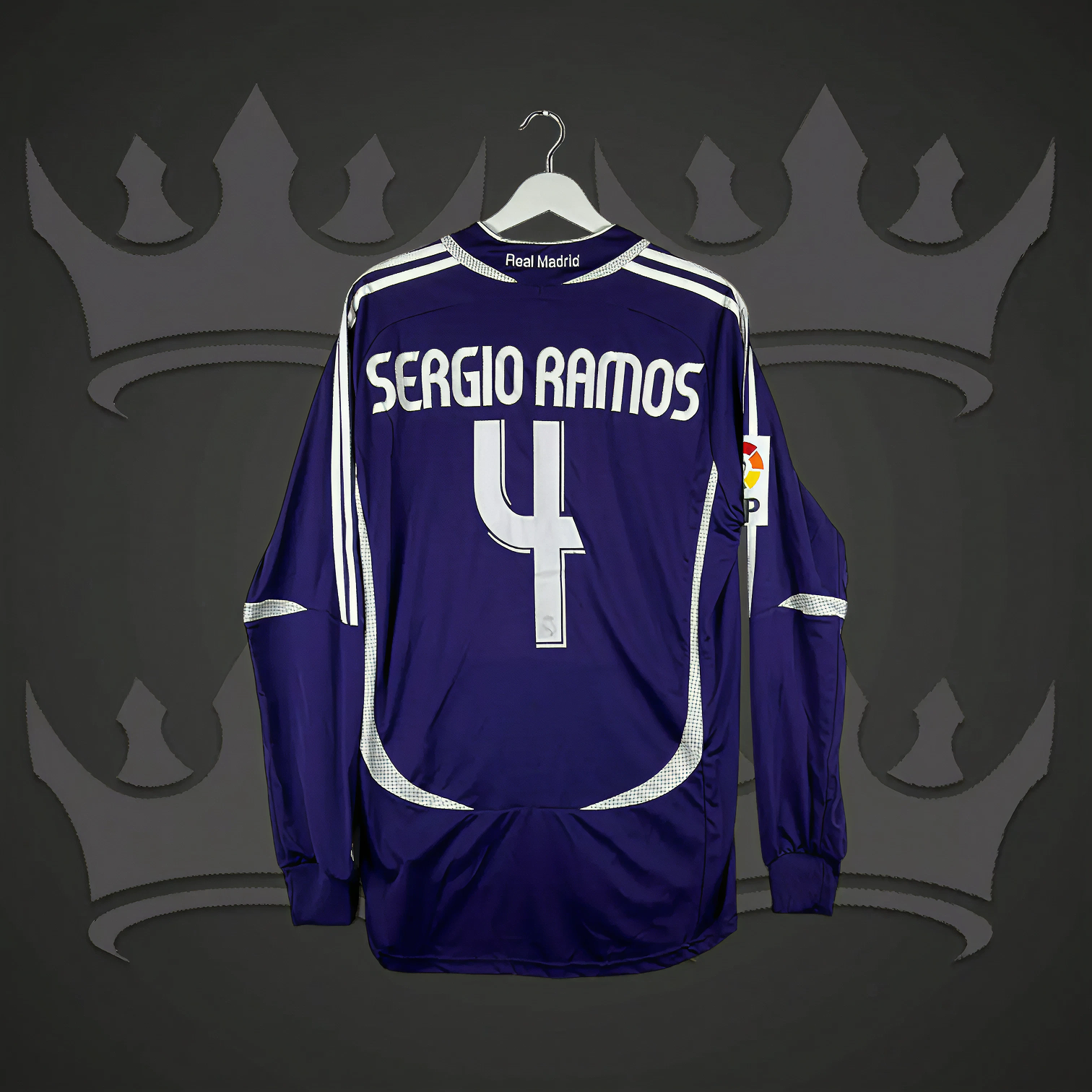 Real Madrid 2006/07 Third Retro Kit (Long)