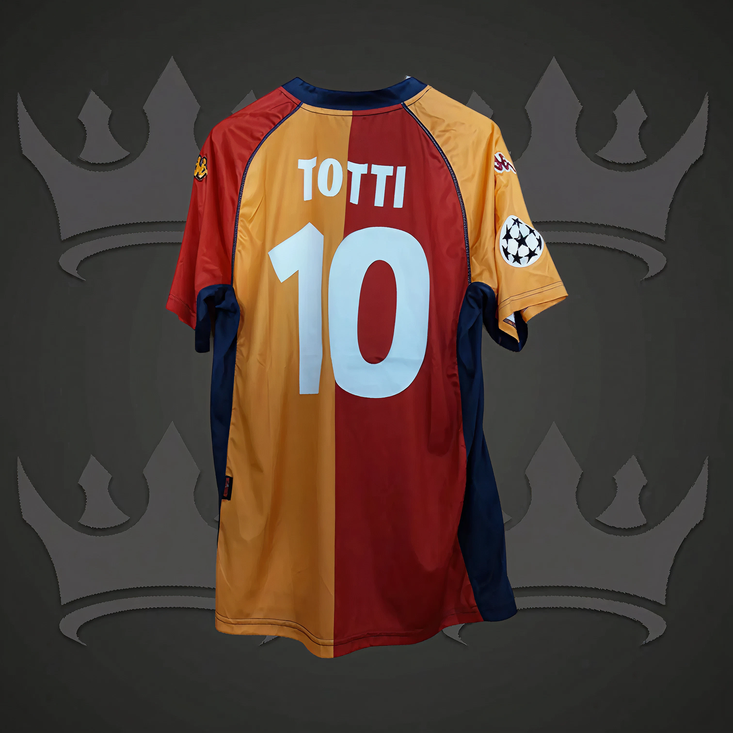 AS Roma 2001/02 Champions League Home Retro Kit