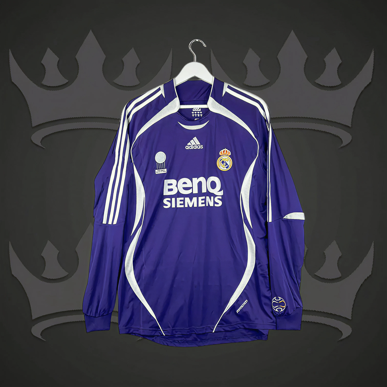 Real Madrid 2006/07 Third Retro Kit (Long)