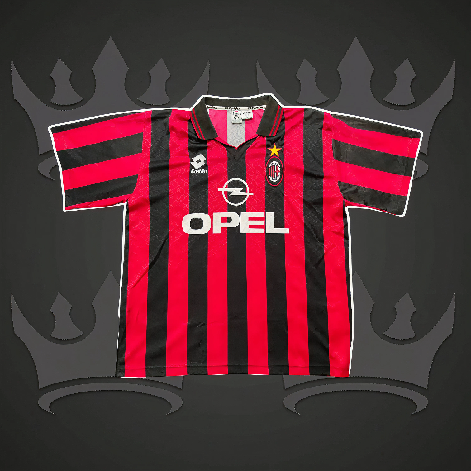 AC Milan 1995/96 Home Retro Kit