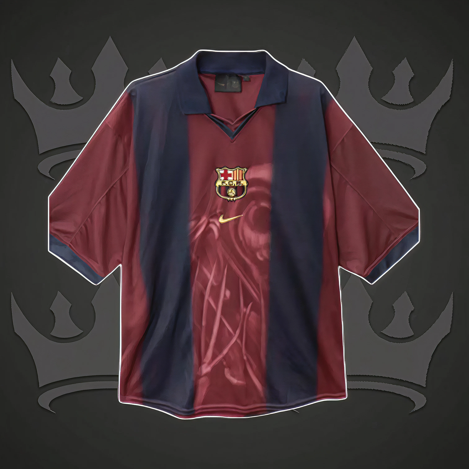 Barcelona x Travis Scott 2000/01 Home Skeleton