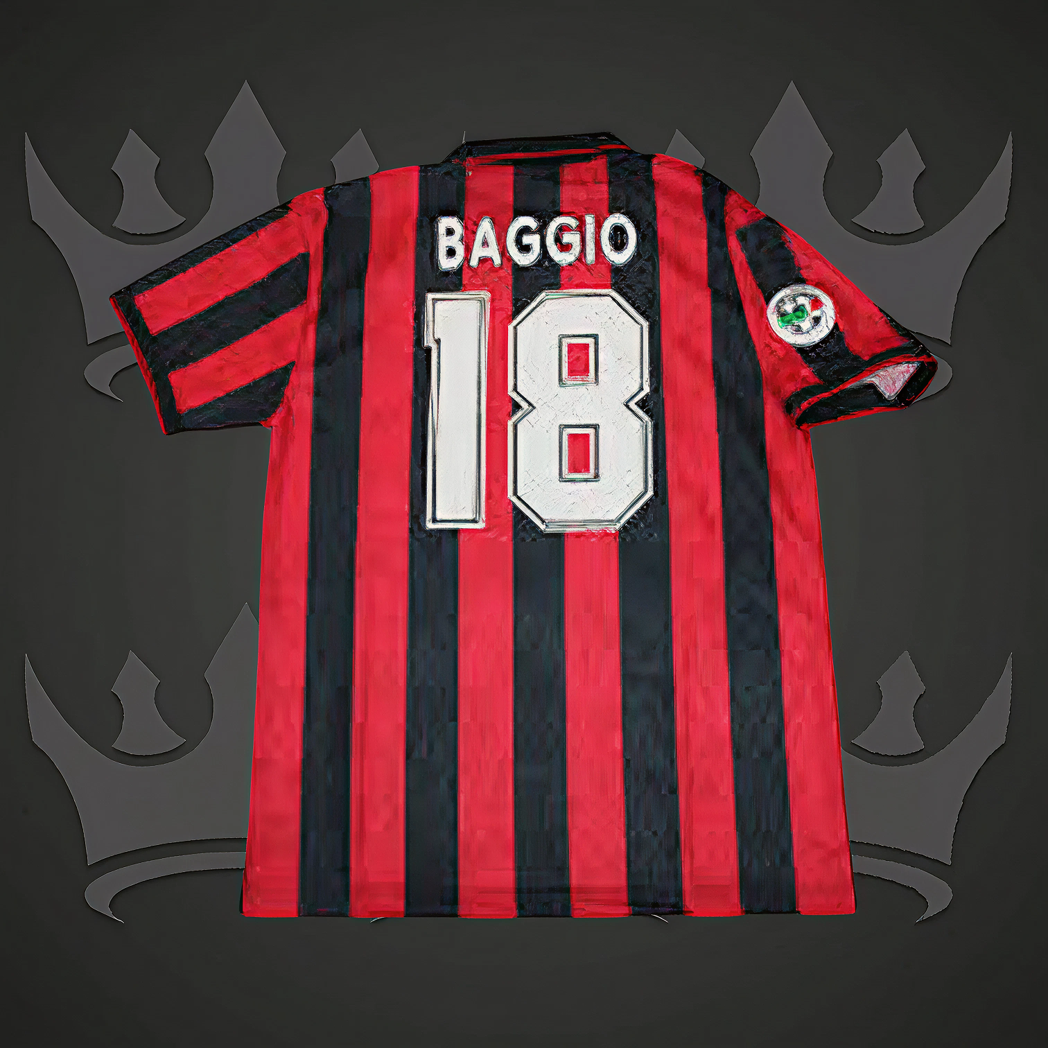 AC Milan 1995/96 Home Retro Kit