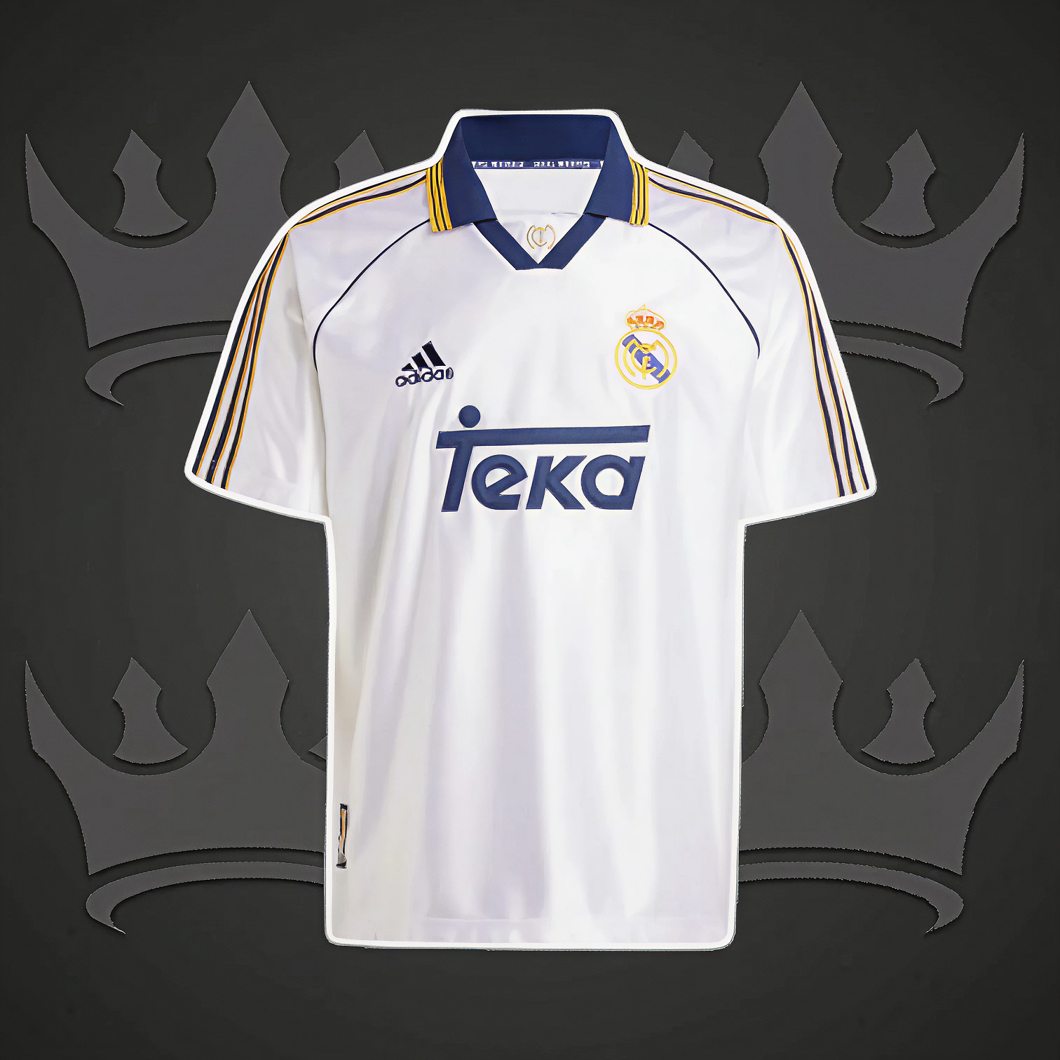 Real Madrid 1999 Home Retro Kit