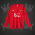 Manchester United 2007/08 Home Retro Kit (Long)