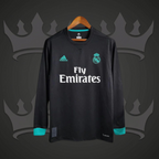 Real Madrid 2017/18 Away Retro Kit (Long)