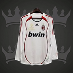 AC Milan 2006/07 Champions League Final Away Retro Kit (Long)