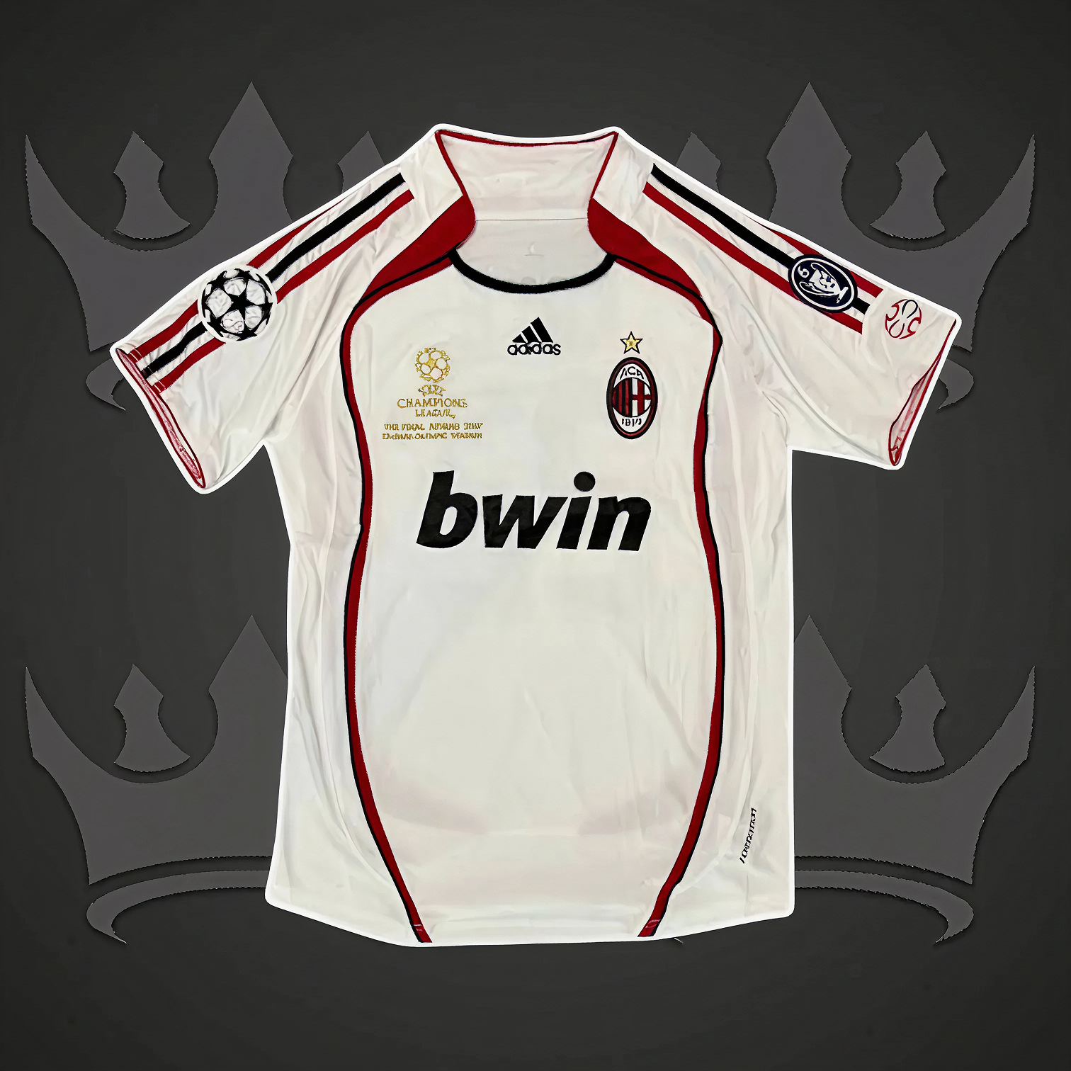AC Milan 2006/07 Champions League Final Away Retro Kit (Short)