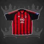AC Milan 2002/03 Home Retro Kit