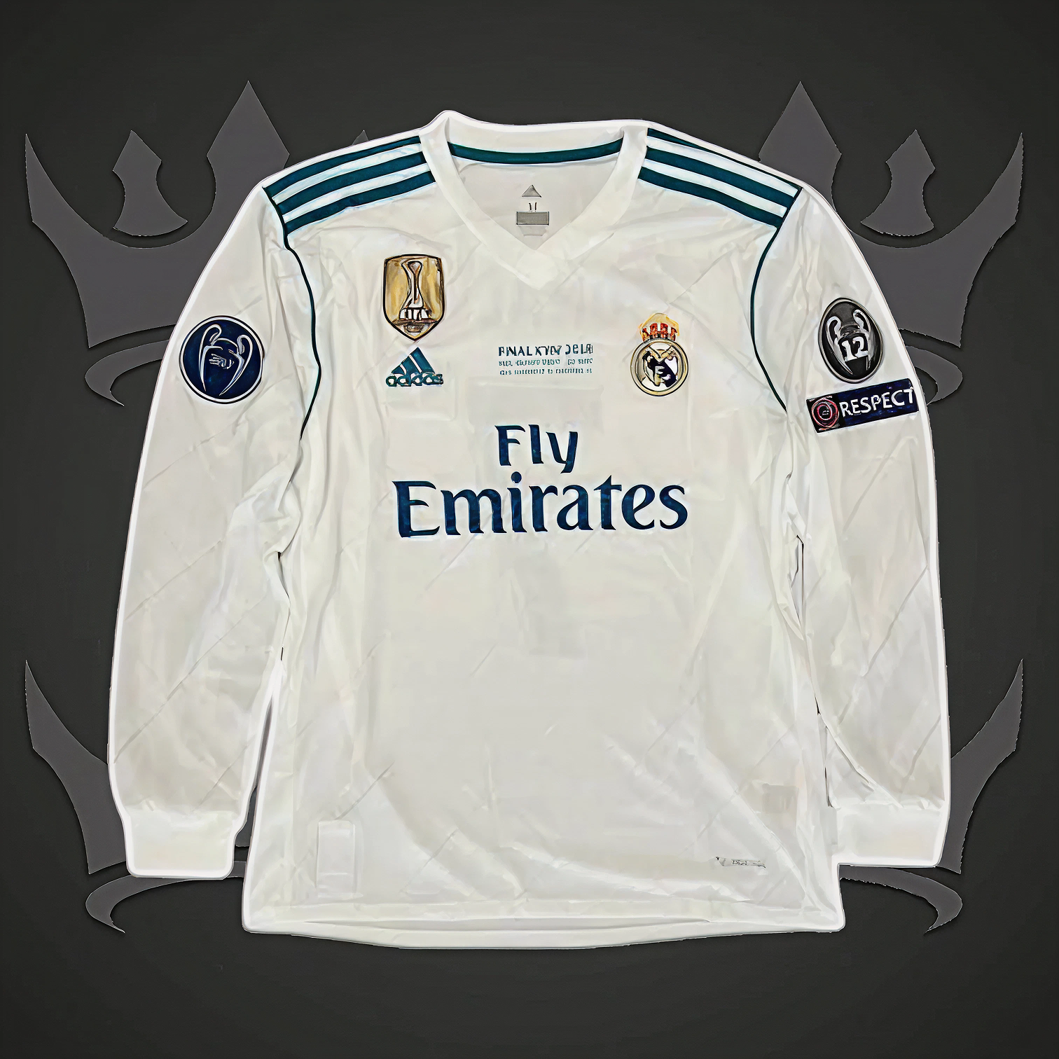 Real Madrid 2017/18 Home Retro Kit (Long)