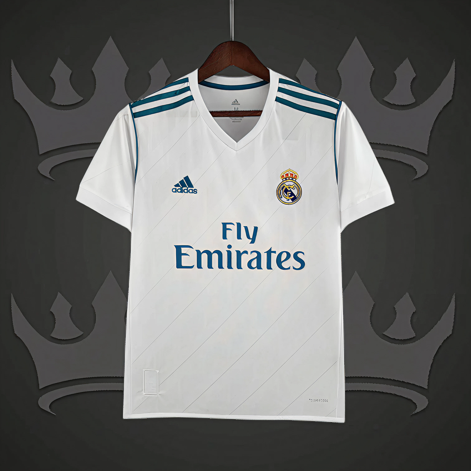 Real Madrid 2017/18 Home Retro Kit (Short)