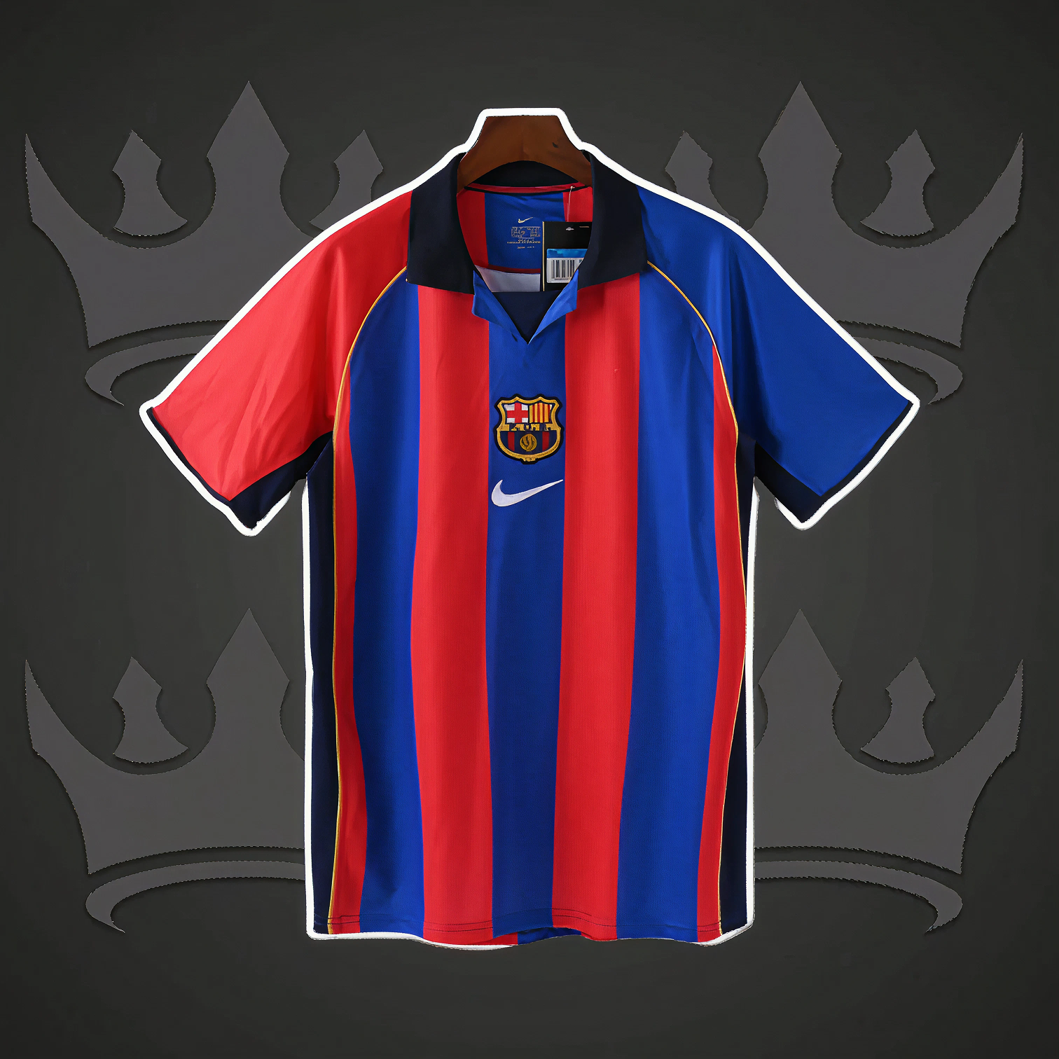 FC Barcelona 2001/02 Home Retro Kit