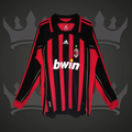 AC Milan 2006/07 Home Retro Kit (Long)