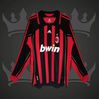 AC Milan 2006/07 Home Retro Kit (Long)
