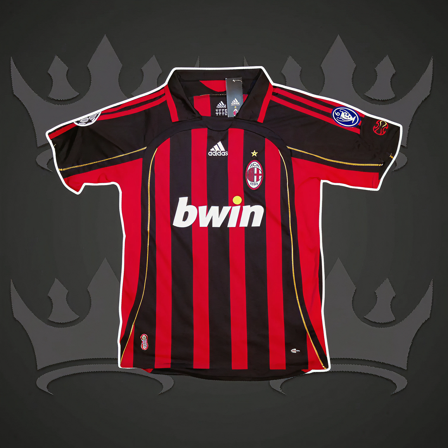 AC Milan 2006/07 Home Retro Kit (Short)