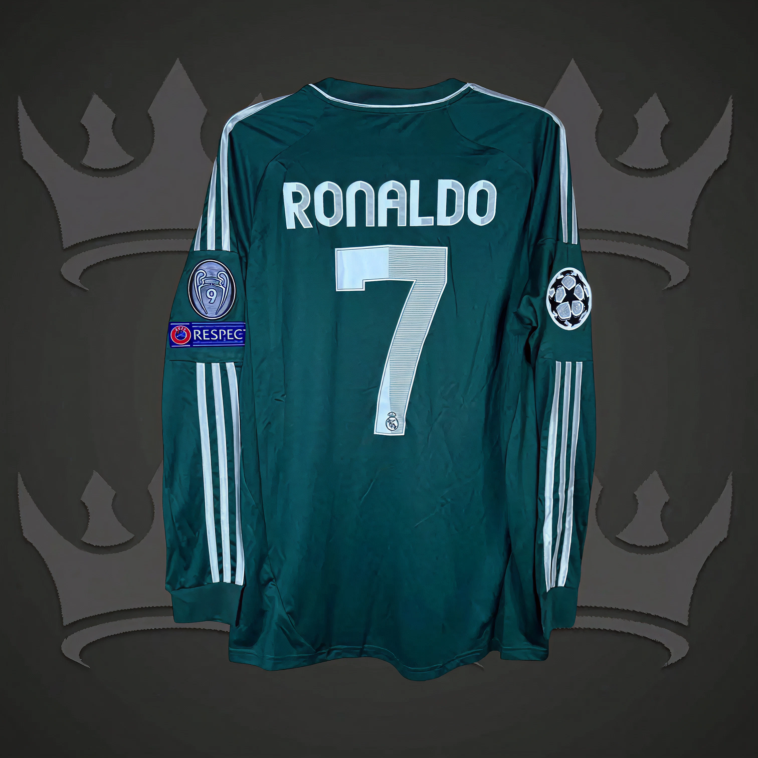 Real Madrid 2012/13 Third Retro Kit (Long)