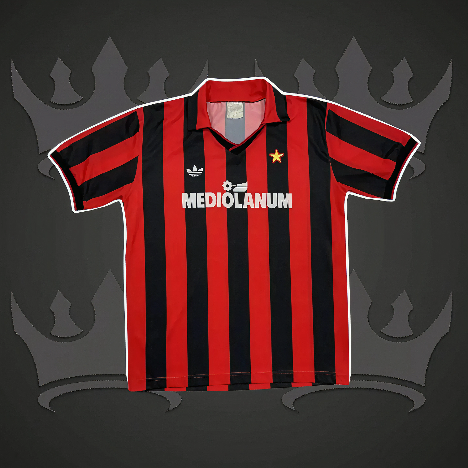 AC Milan 1990/91 Home Retro Kit