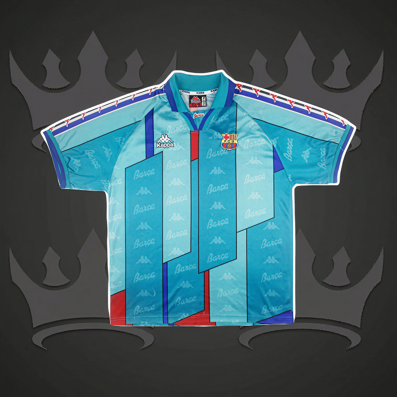 FC Barcelona 1995/96 Away Retro Kit