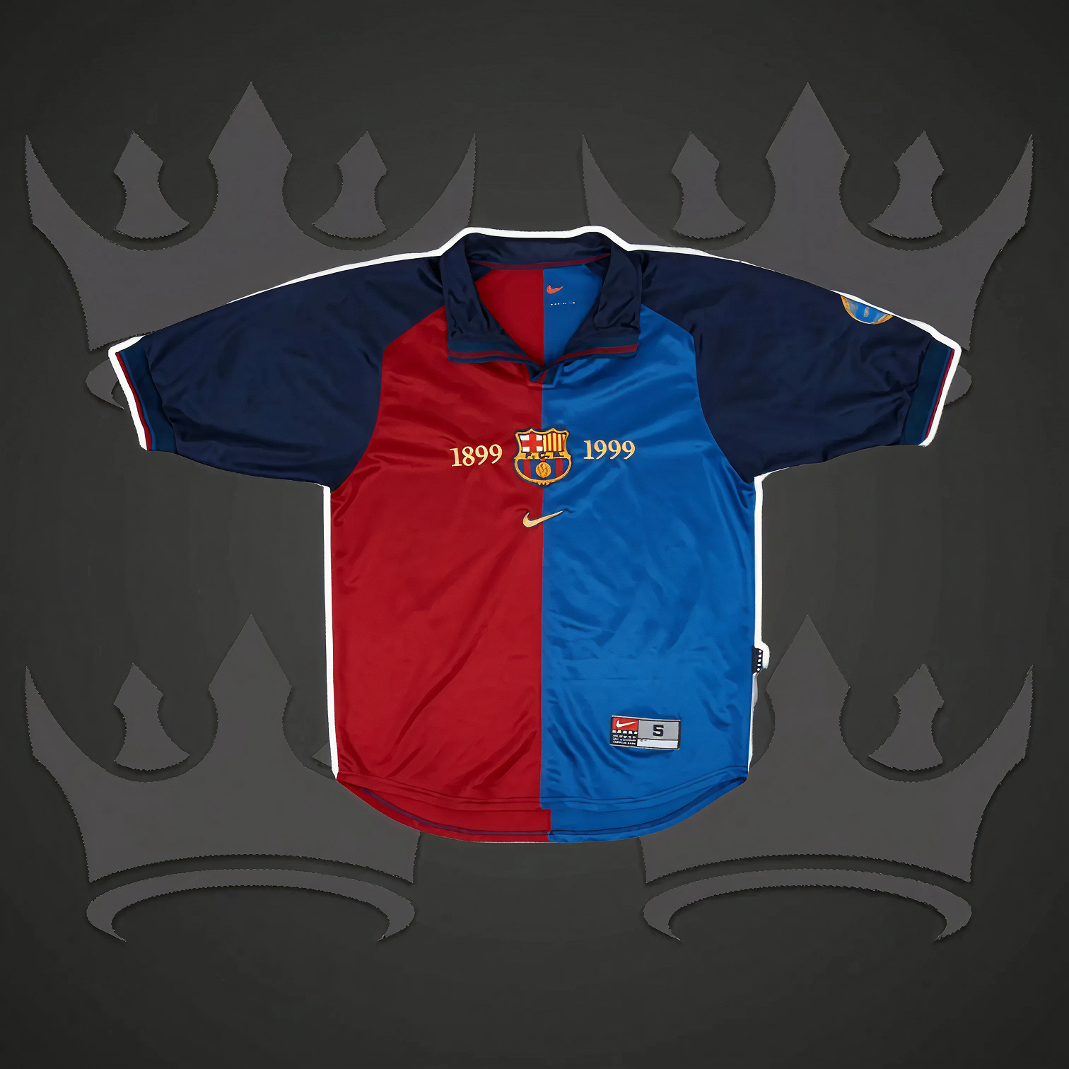 FC Barcelona 1999/00 Home Retro Kit