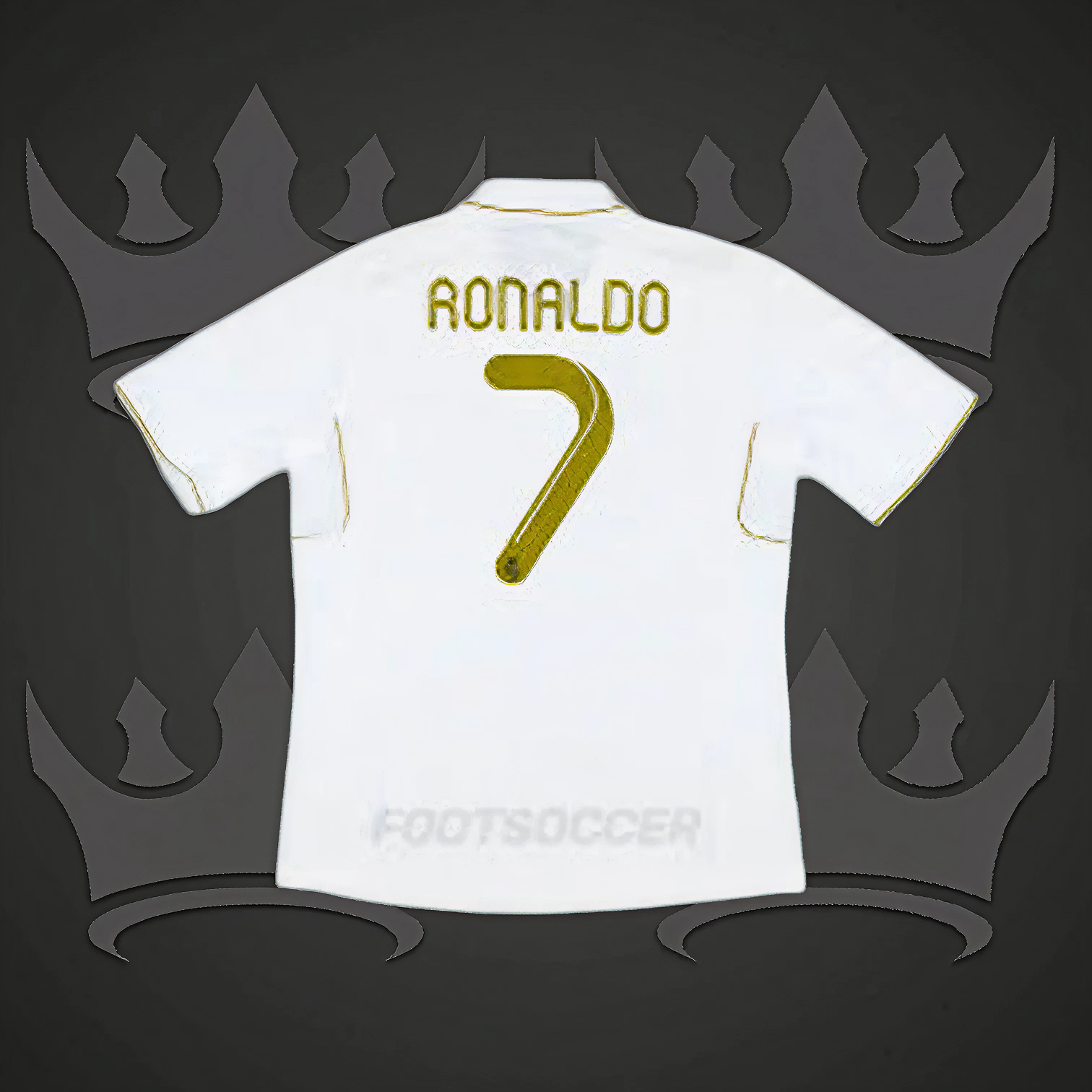 Real Madrid 2011/12 Home Retro Kit (Short)