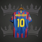 FC Barcelona 2005/06 Home Retro Kit (Short)