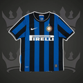 Inter Milan 2009/10 Home Retro Kit