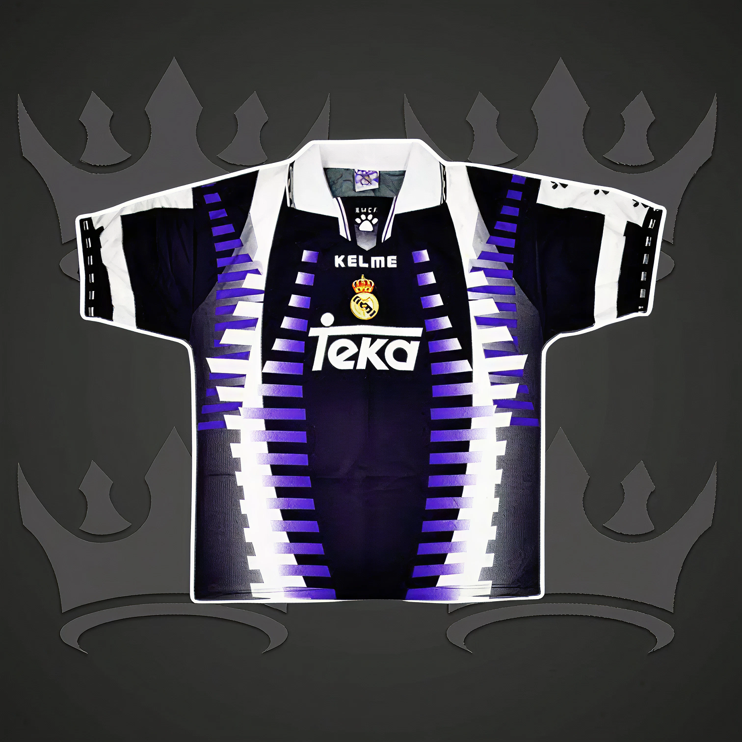 Real Madrid 1997/98 Third Retro Kit