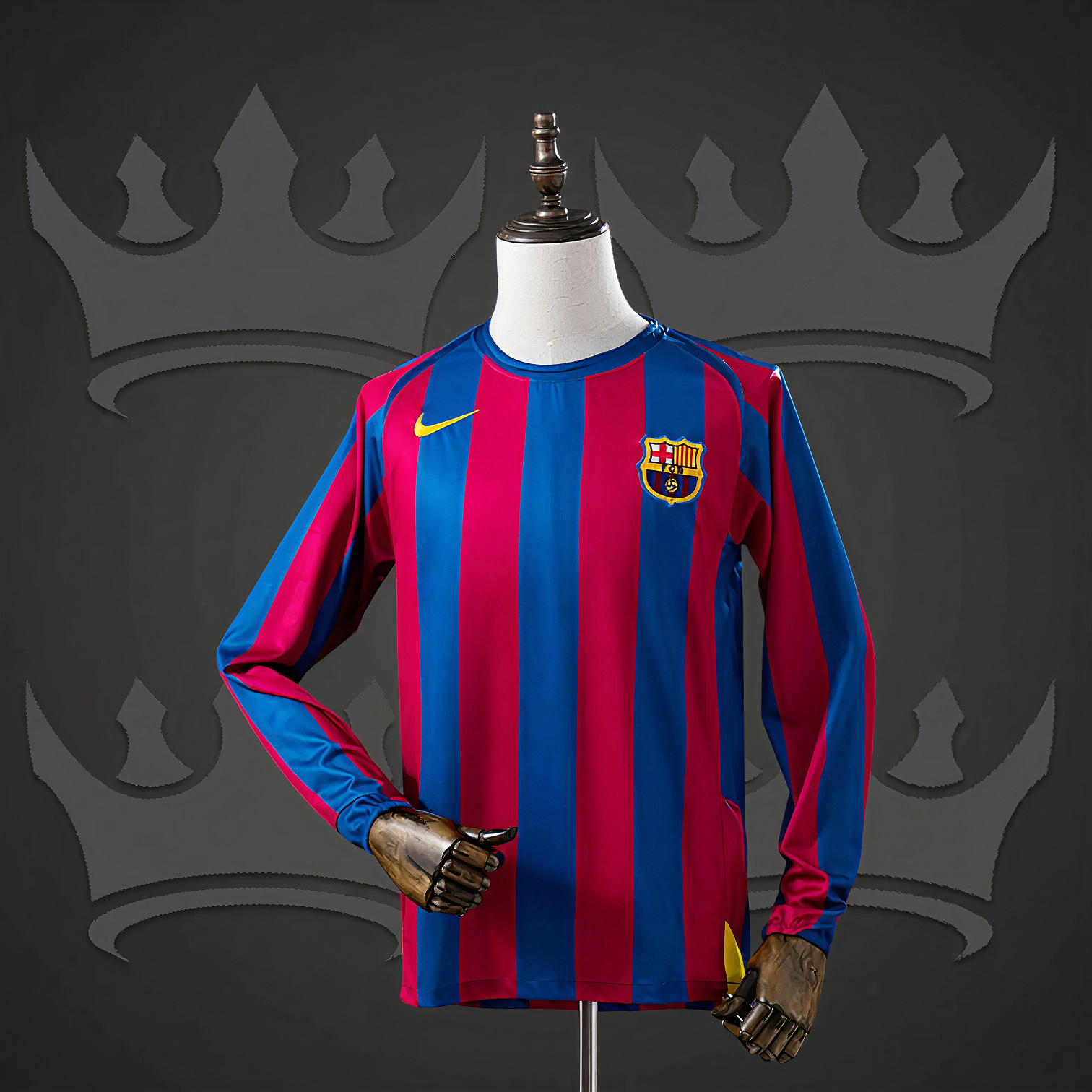 FC Barcelona 2005/06 Home Retro Kit (Long)