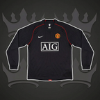 Manchester United 2007/08 Retro Away Kit (Long)