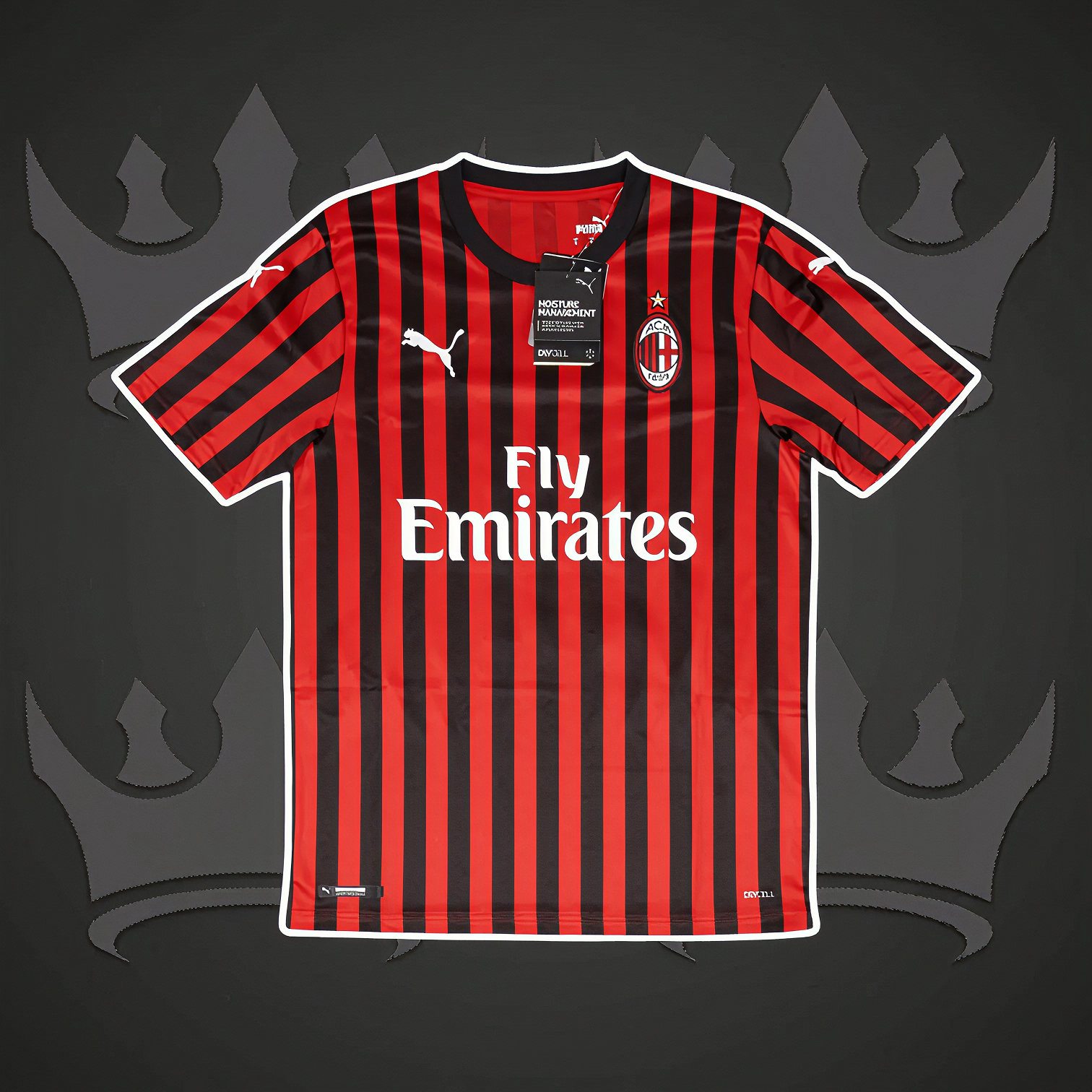 AC Milan 2019/20 Home Retro Kit