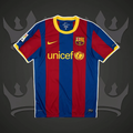 FC Barcelona 2007/08 Home Retro Kit