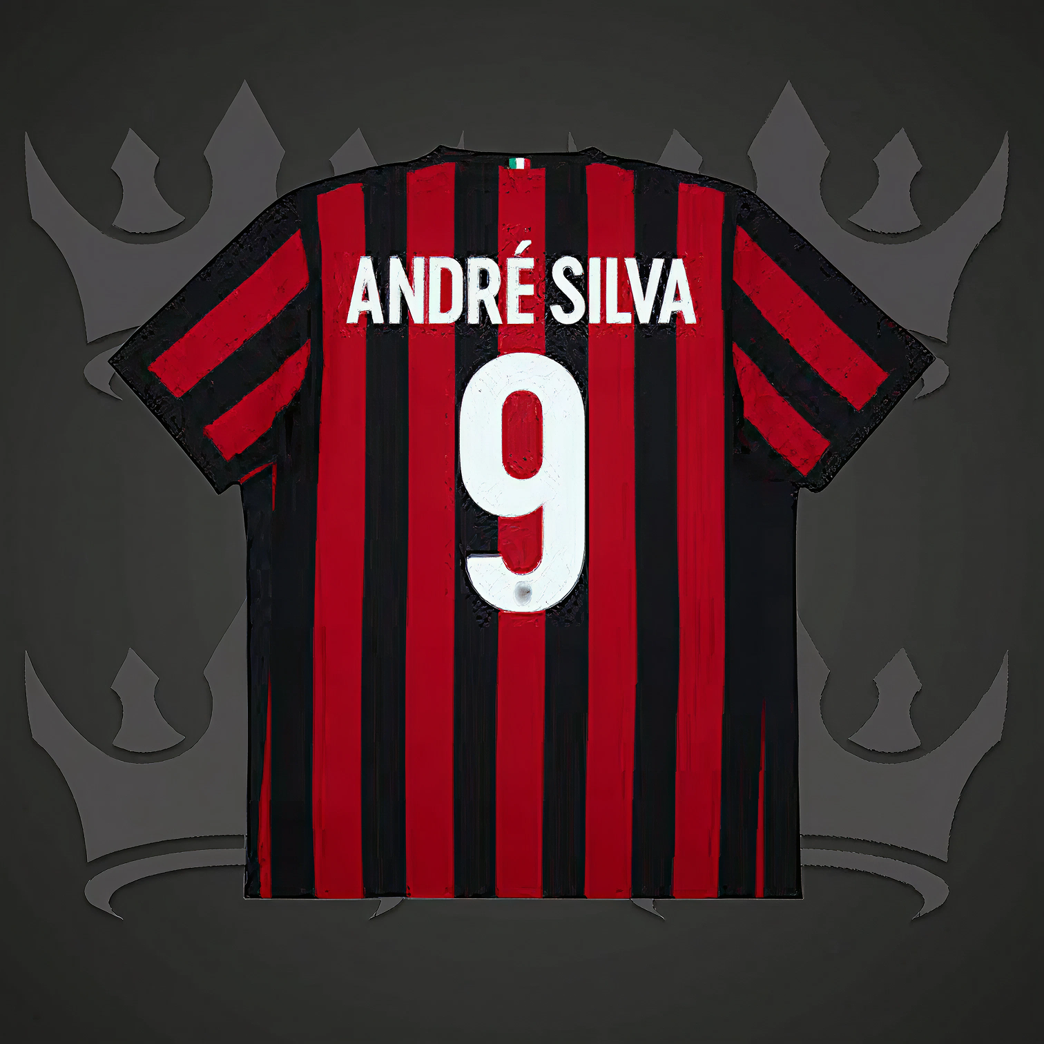 AC Milan 2017/18 Home Retro Kit
