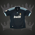 Real Madrid 2009/10 Away Retro Kit