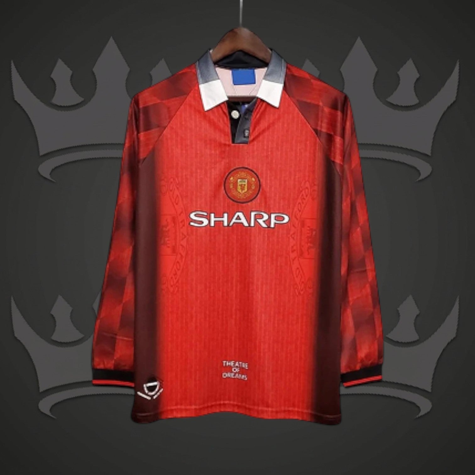 Manchester United 1996/97 Home Retro Kit (Long)