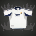 Real Madrid 2000/01 Home Retro Kit