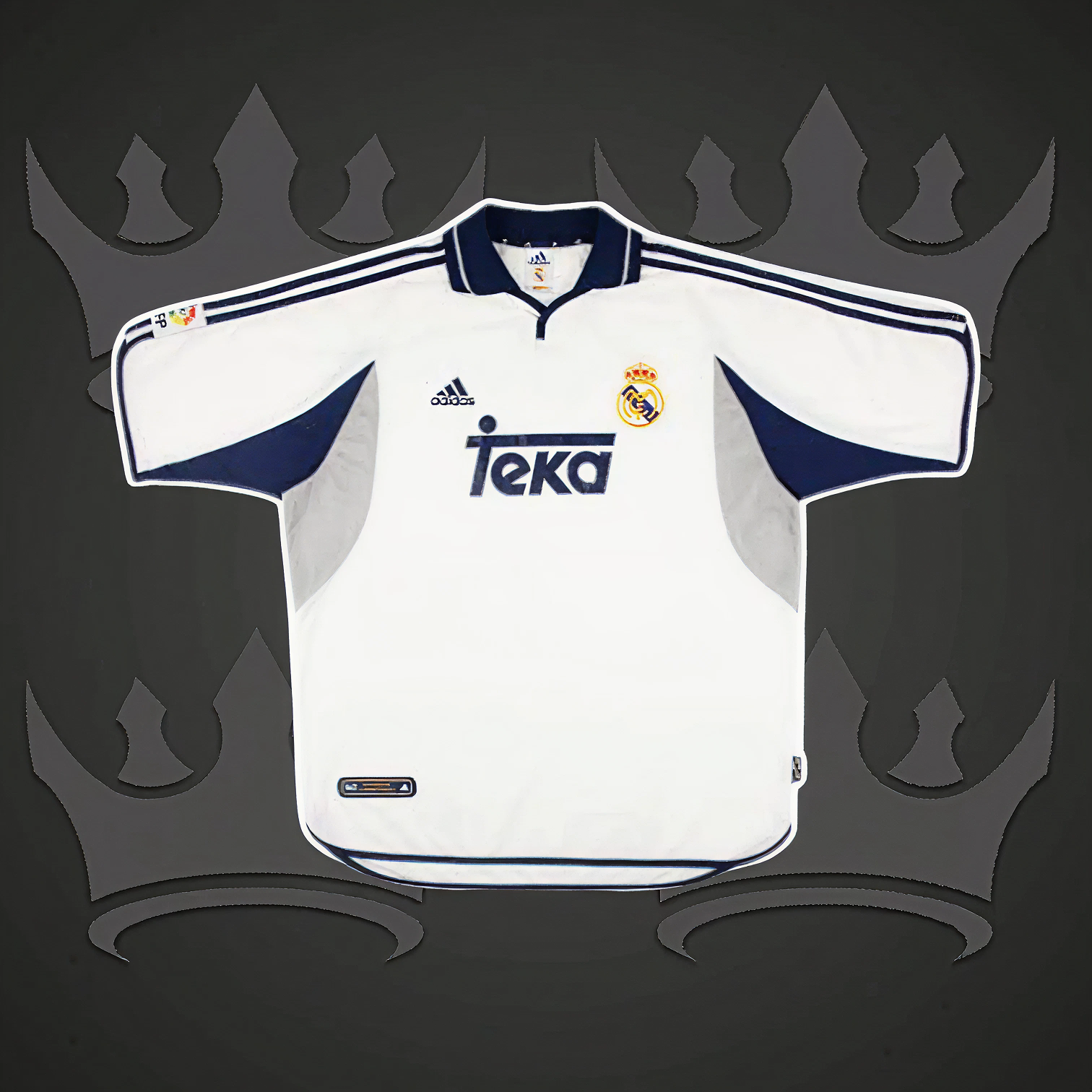 Real Madrid 2000/01 Home Retro Kit