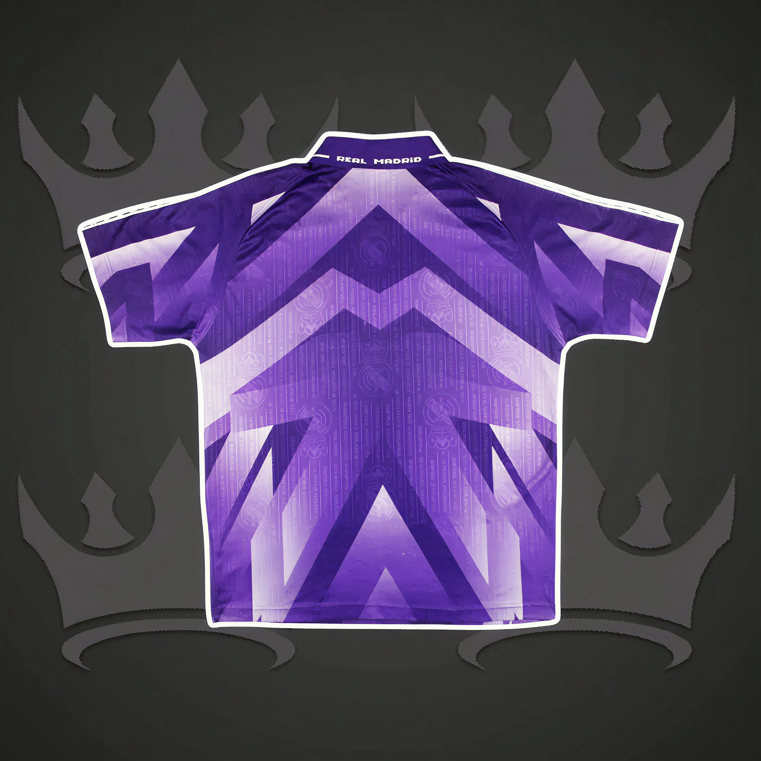 Real Madrid 1996/97 Away Retro Kit