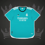 Real Madrid 2021/22 Third Retro Kit