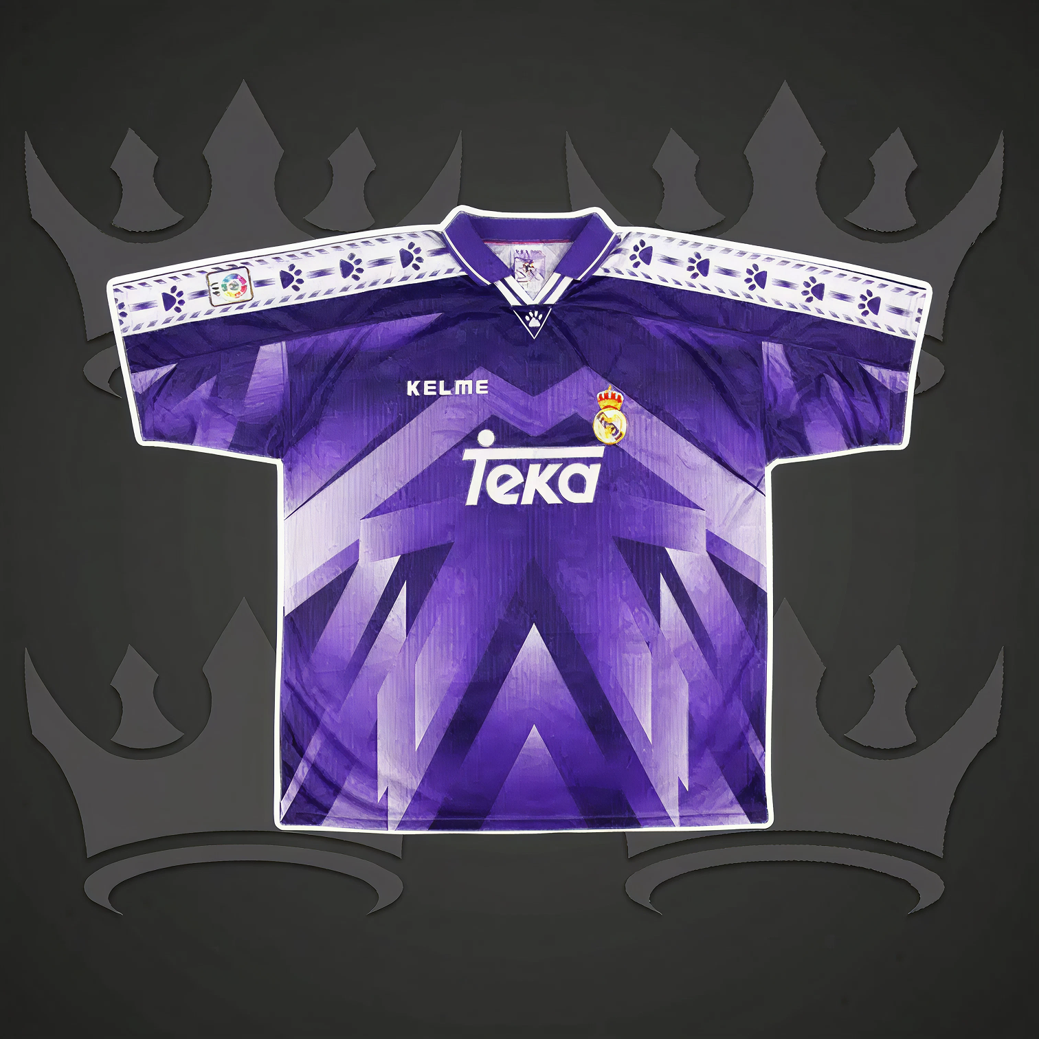 Real Madrid 1996/97 Away Retro Kit