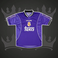 Real Madrid 1997/98 Away Retro Kit