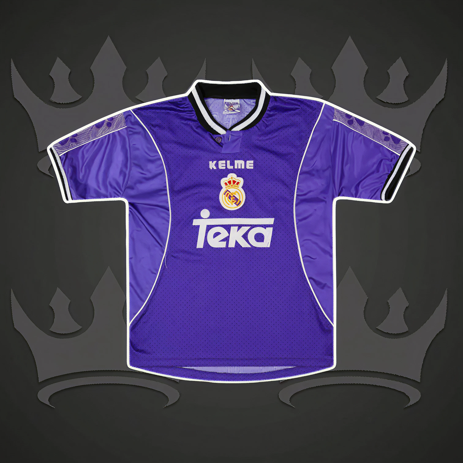 Real Madrid 1997/98 Away Retro Kit