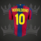 FC Barcelona 2007/08 Home Retro Kit