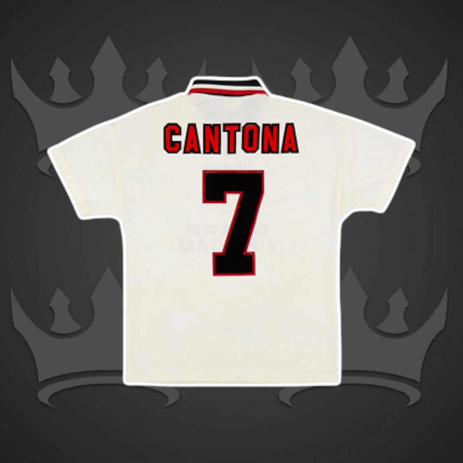 Manchester United 1996/97 Away Retro Kit (White)