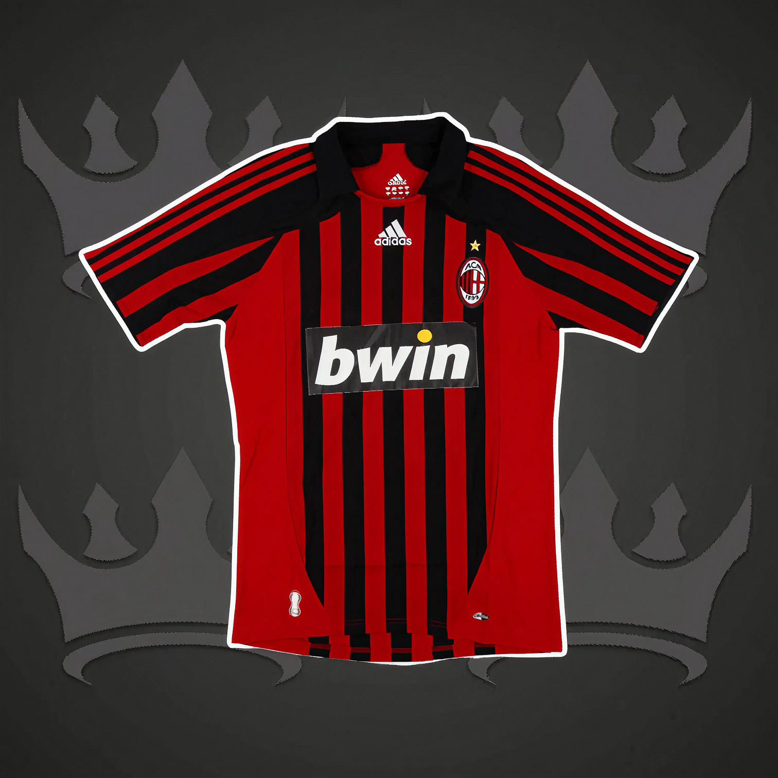 AC Milan 2007/08 Home Retro Kit